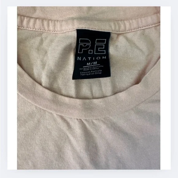 P.E. Nation Sleeveless Pink Active Top - Picture 5 of 7